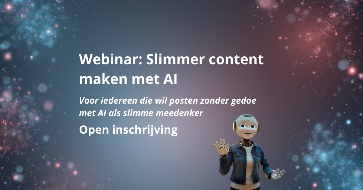 Slimmer en makkelijker content schrijven met AI.