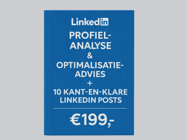 LinkedIn-profielanalyse + optimalisatie-advies + 10 kant-en-klare posts